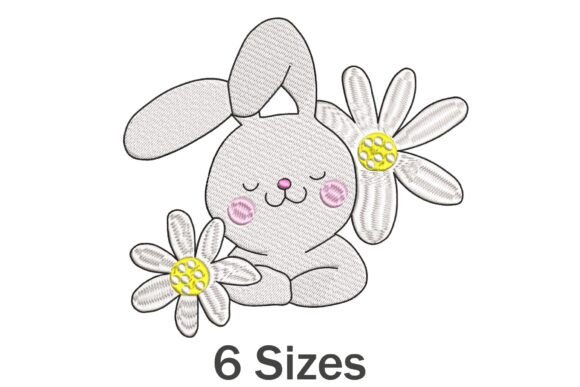 Easter Bunny with Flower: A Designer’s Review for Apparel Projects