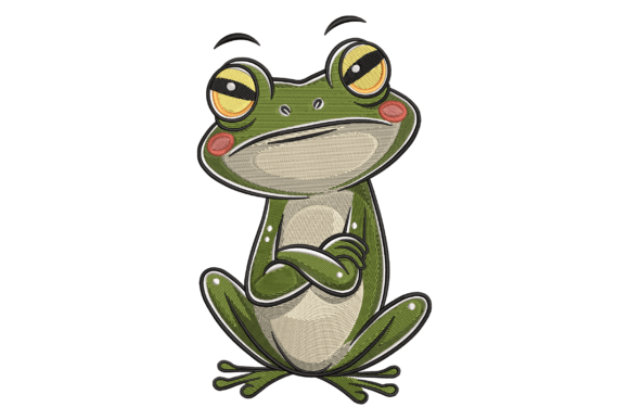 Grumpy Frog