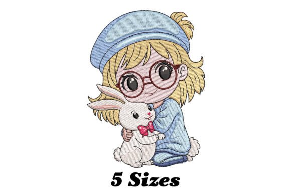 h1Beautiful Girl with Bunny: A Craft Fair-Ready Embroidery Design Review/h1