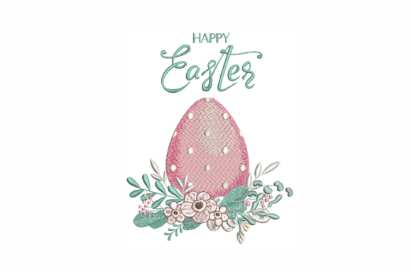 Happy Easter, Easter Egg β A Charming Design for Handmade Gifts