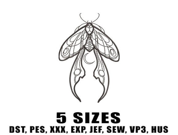 Magic Moth: A Seasonal Embroidery Essential
