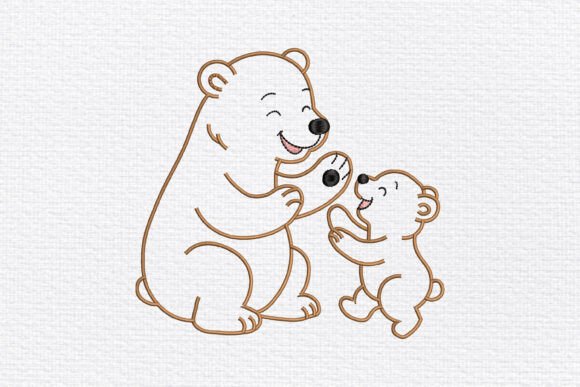 Mother and Baby Bear: A Designer’s Real-World Embroidery Review