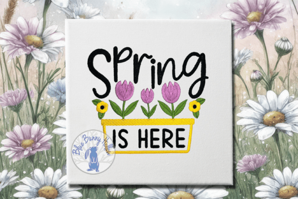 Spring is Here Embroidery Review
