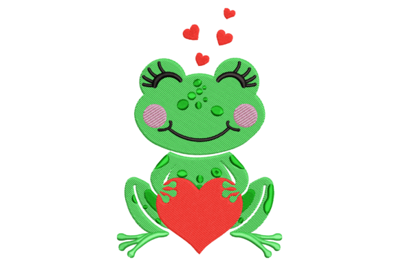 Valentine's Day Frog: A Quirky Design for Giftable Goods